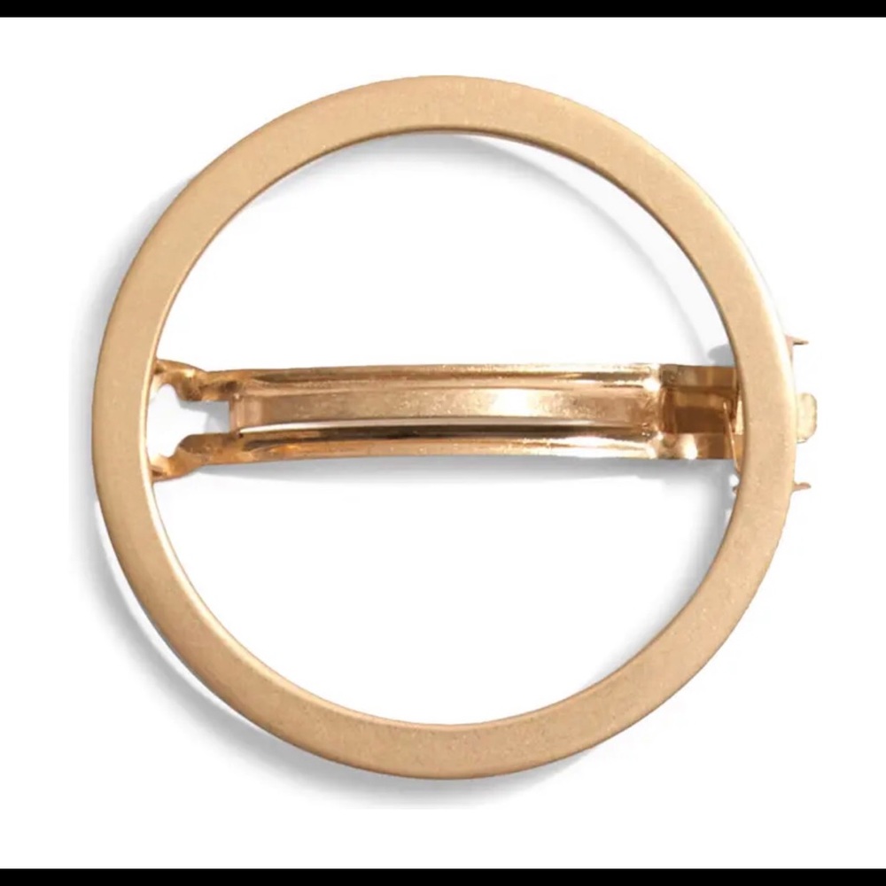 Madewell Chunky circle hair clip